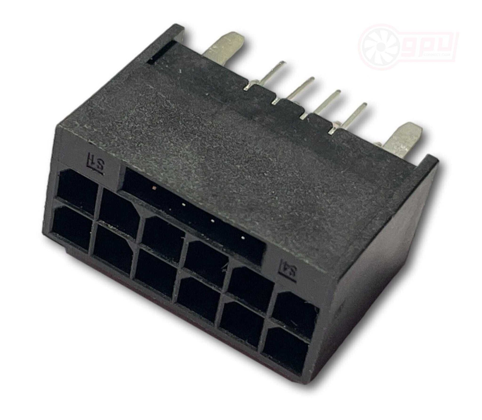 Angled 16-Pin PCIe Nvidia 12VHPWR Connector - GPUCONNECT.COM