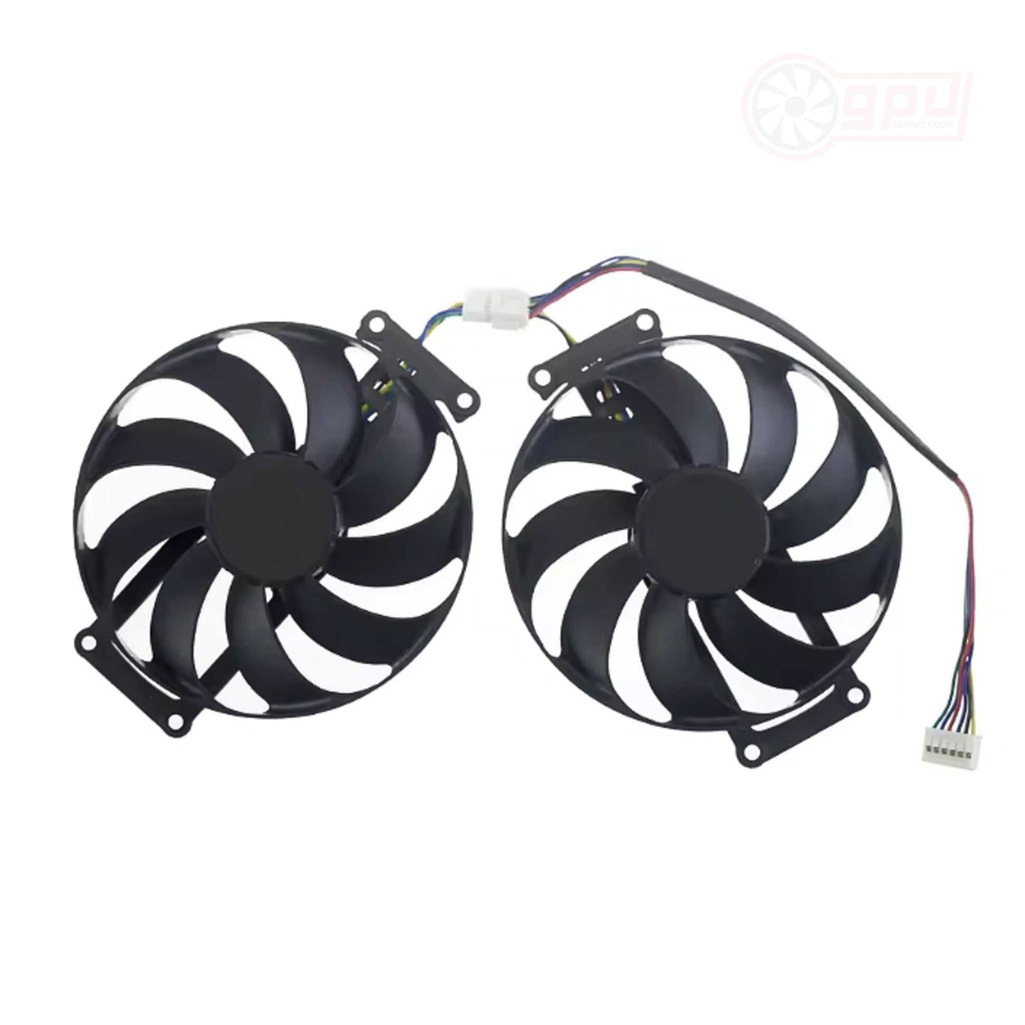 Asus DUAL RTX 2060 2070 / GTX 1660 MINI GPU Fan Set - GPUCONNECT.COM