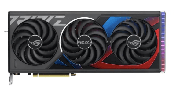 Replacement cooling fan set for ASUS RTX 4070 / 4070 Ti STRIX OC graphics card.