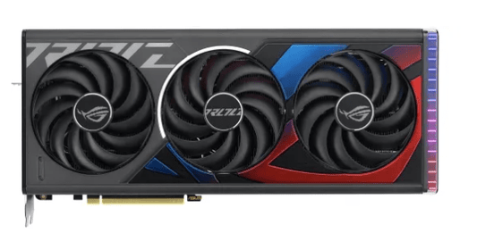 Replacement cooling fan set for ASUS RTX 4070 / 4070 Ti STRIX OC graphics card.