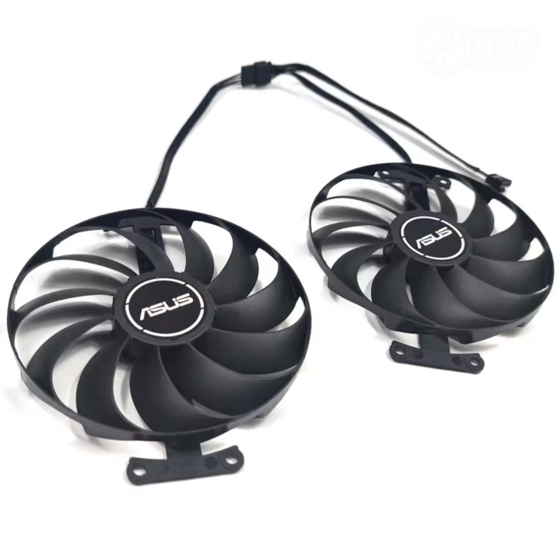 ASUS RX 6750 6700 6650 6600 XT DUAL Replacement GPU Fans - GPUCONNECT.COM