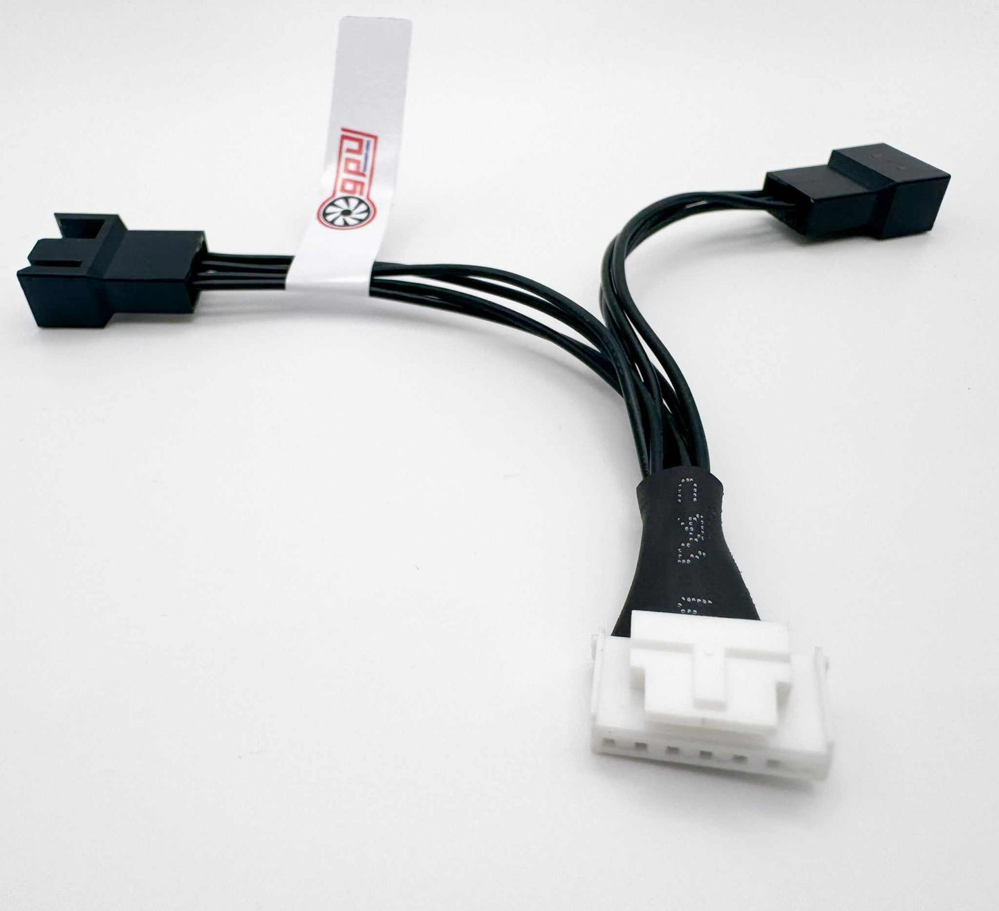 ASUS TUF RX 9070 XT OC 7 pin to dual 4 pin fan adapter cable for GPU deshroud mod.