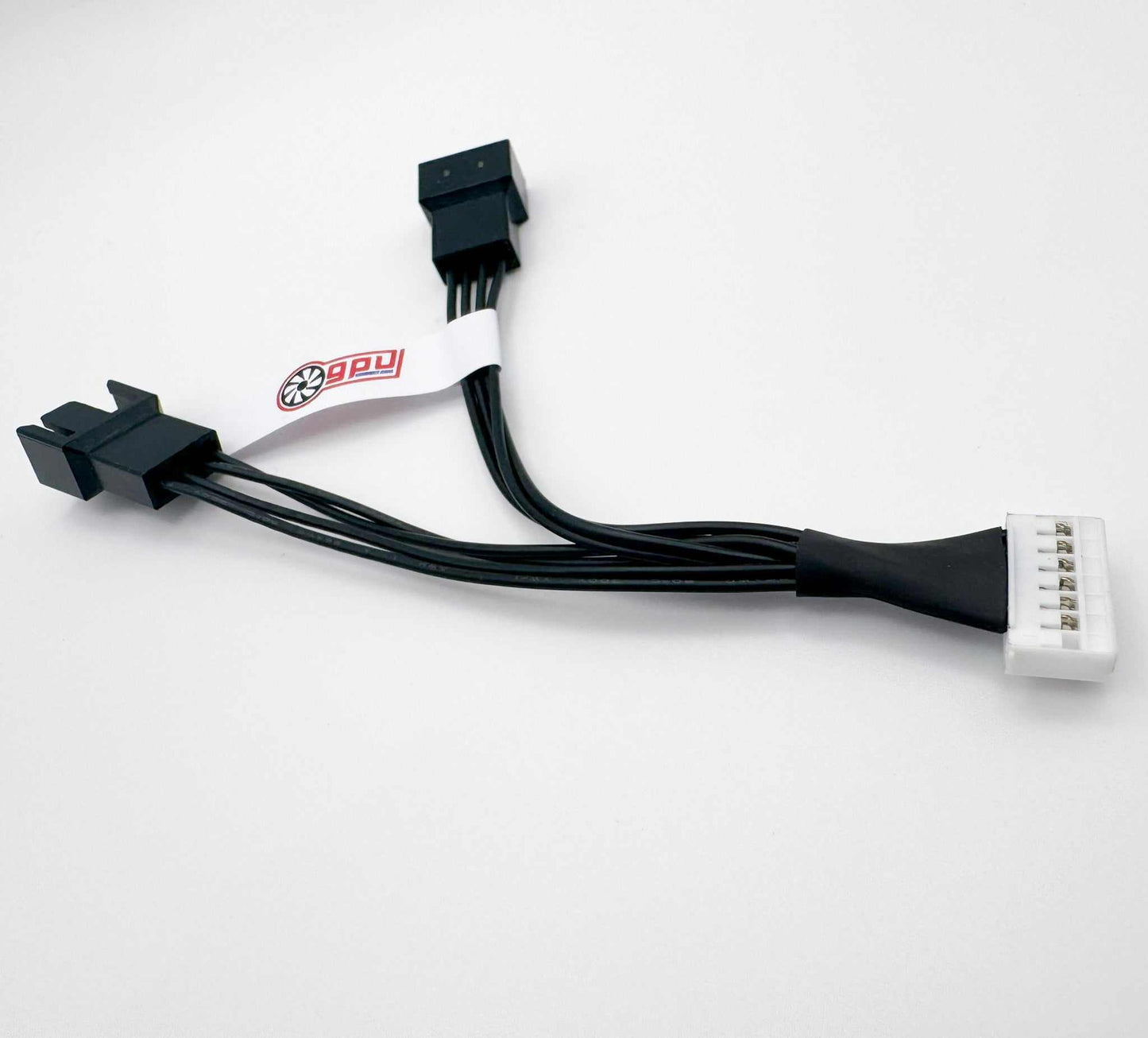 ASUS TUF RX 9070 XT OC 7 pin to dual 4 pin fan adapter cable for GPU deshroud modding