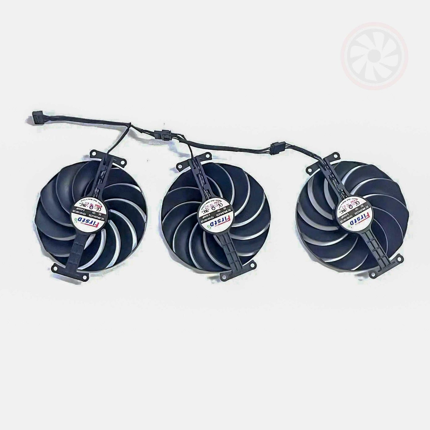 ASUS TUF Gaming GeForce RTX 3090 Ti OC replacement GPU fan set for cooling upgrade
