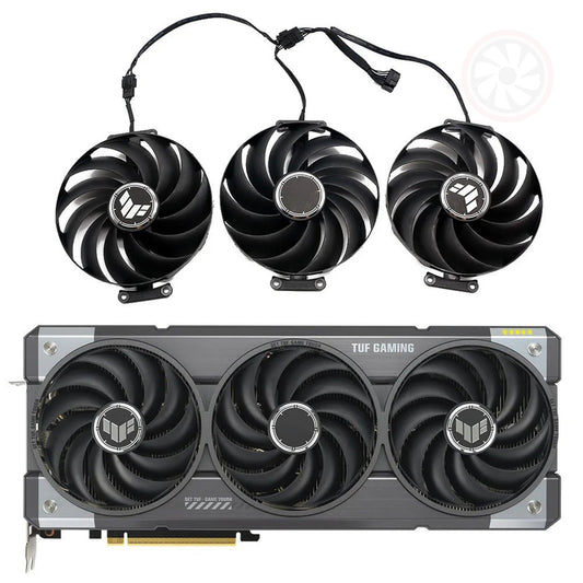 ASUS TUF GeForce RTX 5070 5070Ti GPU Fan Set - GPUCONNECT.COM
