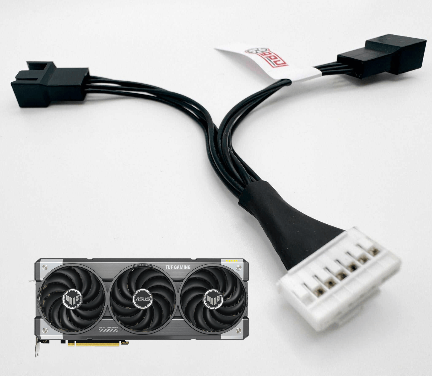 ASUS TUF RX 9070 XT OC - 7 Pin Deshroud Adapter Cable - GPUCONNECT.COM