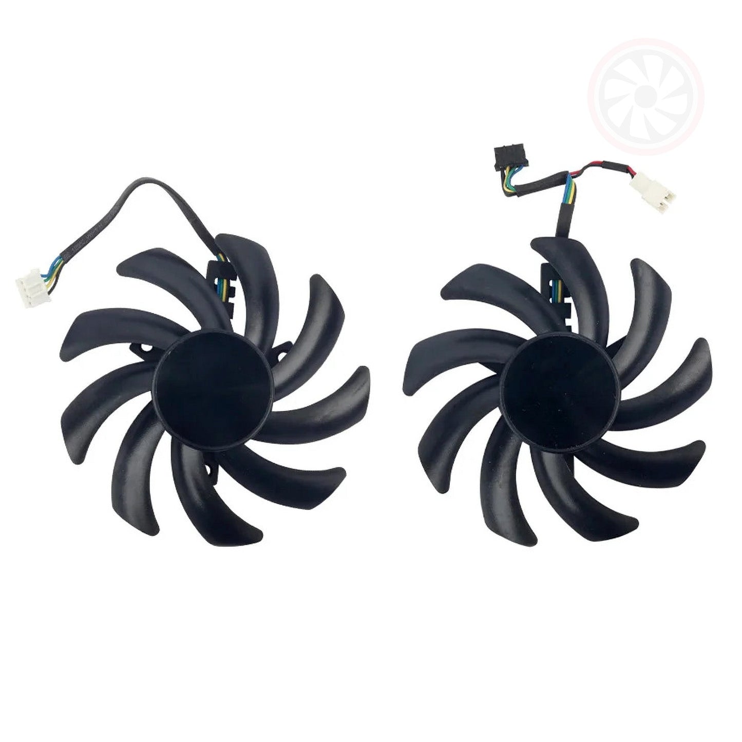 Dell HP OEM RTX 3060 3060Ti GPU Fan Replacement Set - GPUCONNECT.COM