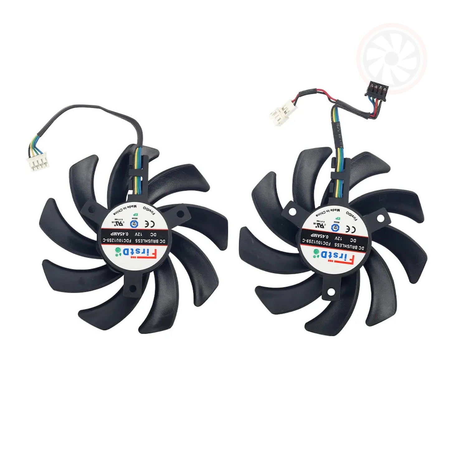 Dell HP OEM RTX 3060 3060Ti GPU Fan Replacement Set - GPUCONNECT.COM