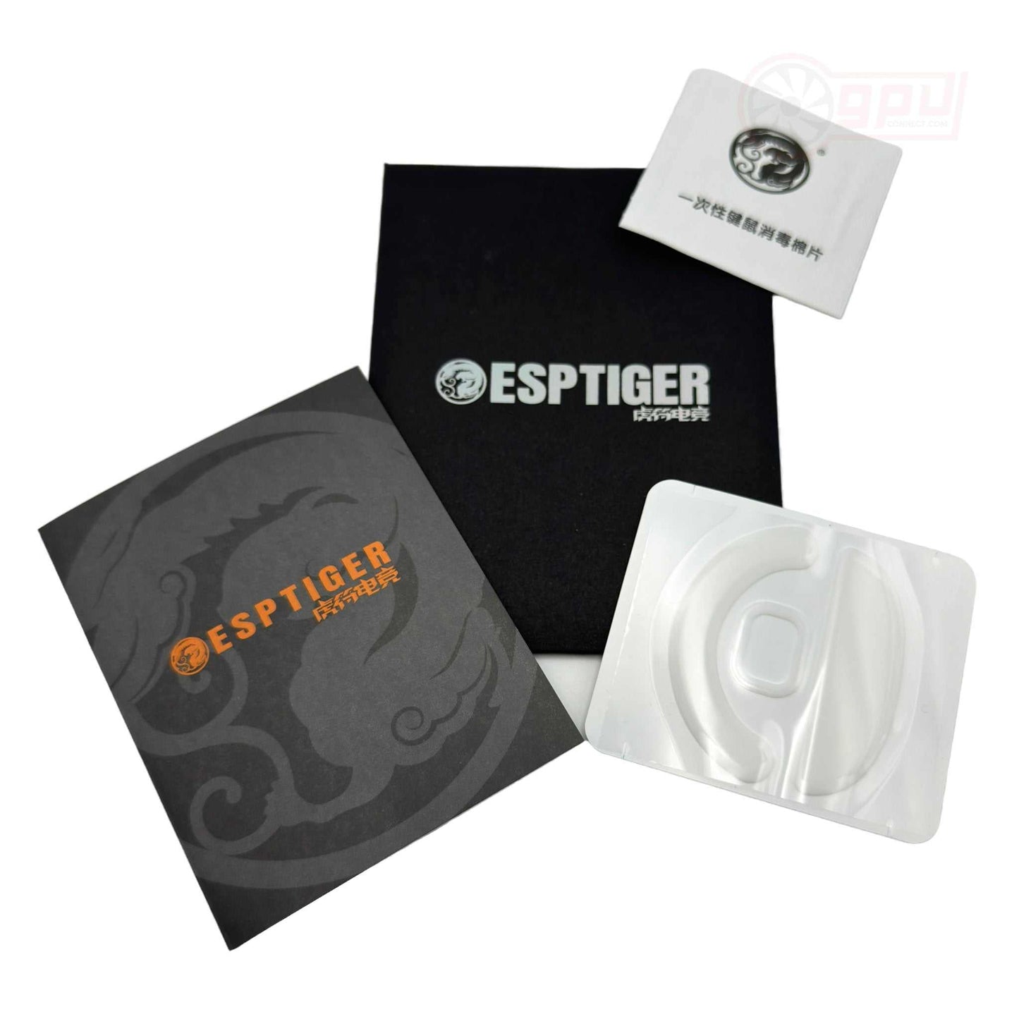 Esports Tiger ICE Mouse Feet Skates V2 - Pulsar X2 / X2A / X2H / X2 - Medium / Mini - GPUCONNECT.COM
