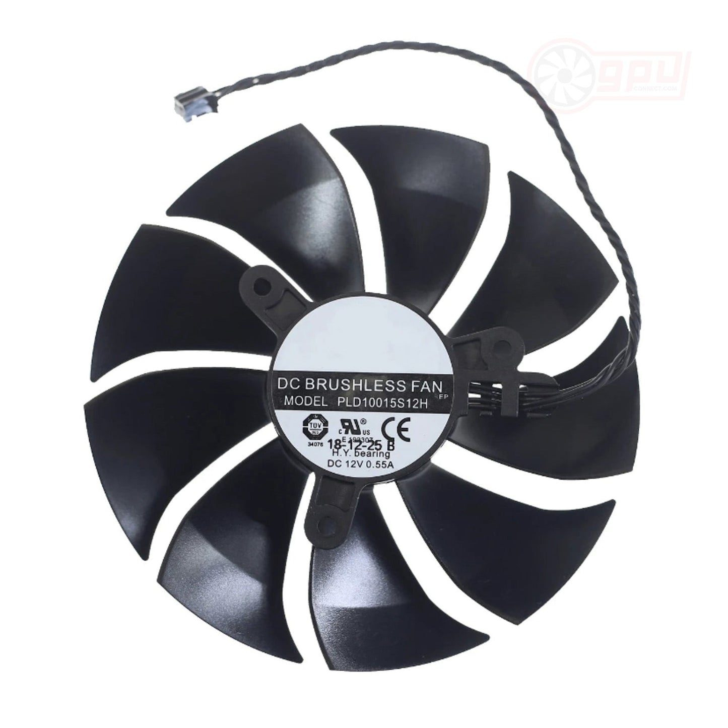 EVGA RTX Kingpin / 3080 3090 FTW3 / XC3 ULTRA HYBRID GAMING GPU Fan Replacement - GPUCONNECT.COM
