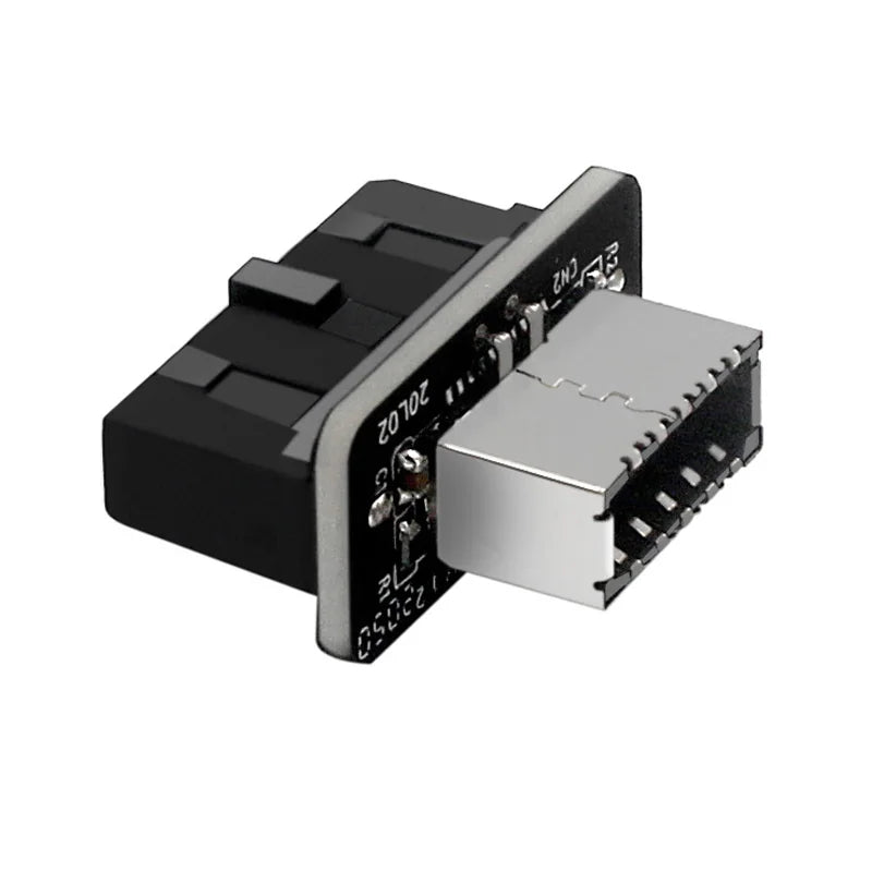 Front Panel USB 3.0/3.1 Internal Header to Type - E Adapter - GPUCONNECT.COM