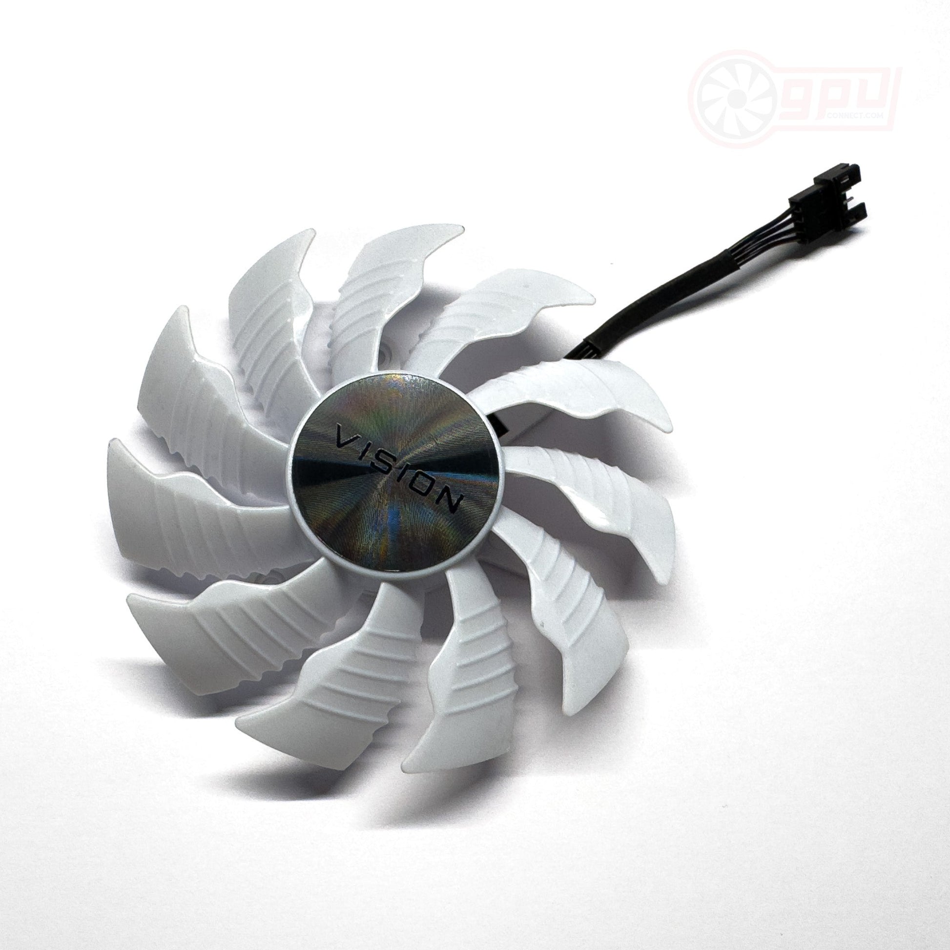 GIGABYTE GeForce RTX 3070Ti / 3080 / 3080Ti / 3090 Vision WHITE GPU Fan Set (Genuine) - GPUCONNECT.COM
