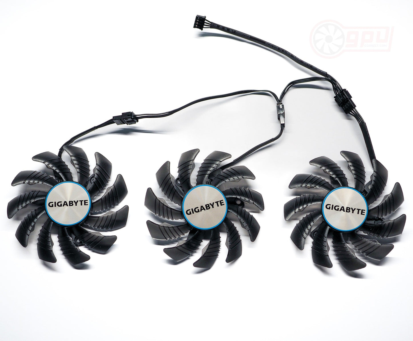 Gigabyte RX6600XT 6700 6700XT RTX 3070 EAGLE GPU Fan Replacement Set - GPUCONNECT.COM