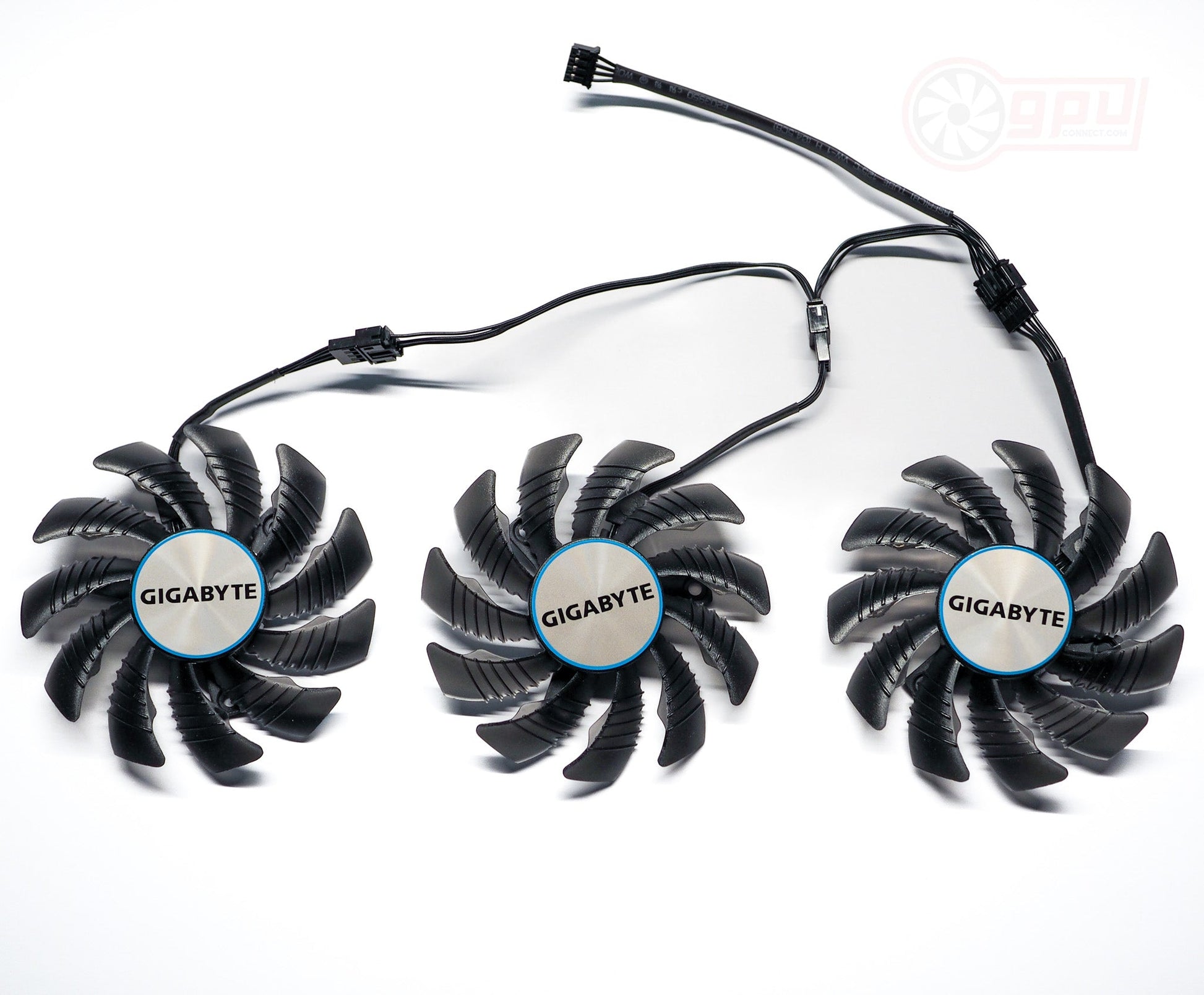 Gigabyte RX6600XT 6700 6700XT RTX 3070 EAGLE GPU Fan Replacement Set - GPUCONNECT.COM