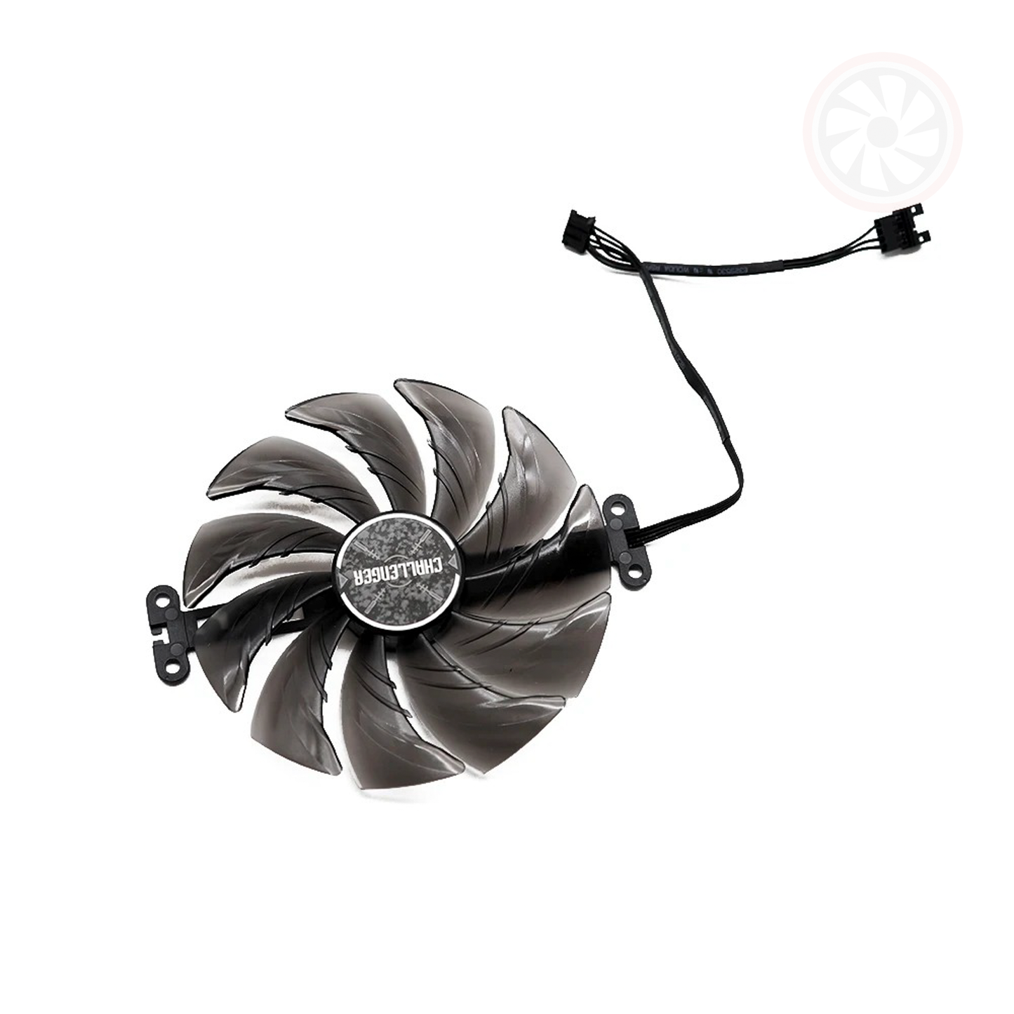 ASRock Radeon RX 9060 9060XT Challenger Replacement GPU Fan Set (OEM)
