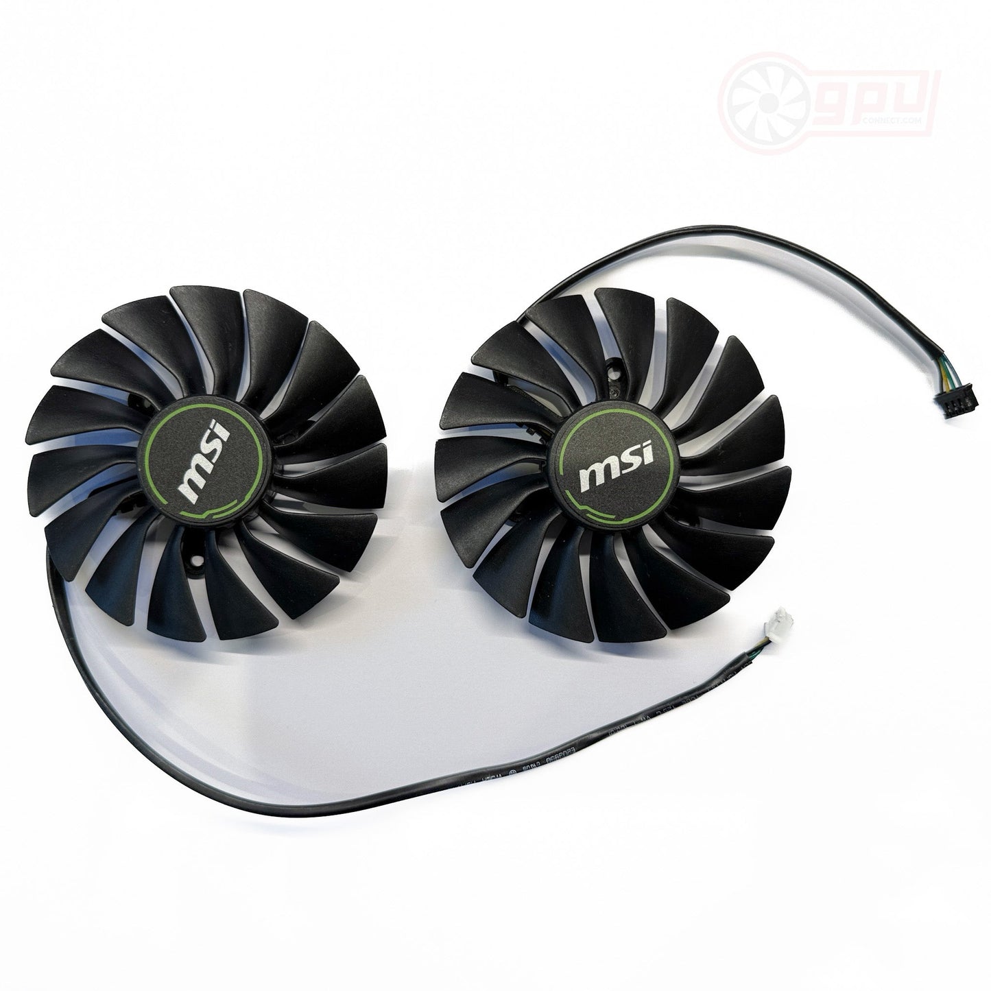 MSI GeForce RTX 2080 2080Ti VENTUS GPU Fan Set (GENUINE) - GPUCONNECT.COM