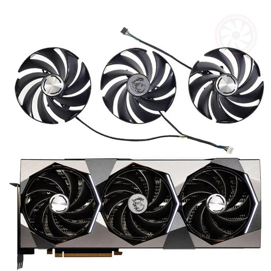 MSI GeForce RTX 4070 Ti 4080 4090 SUPRIM X GPU Fans - GPUCONNECT.COM