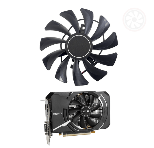 MSI GTX 1650 1660 Ti AERO ITX GPU Fan Replacement - GPUCONNECT.COM