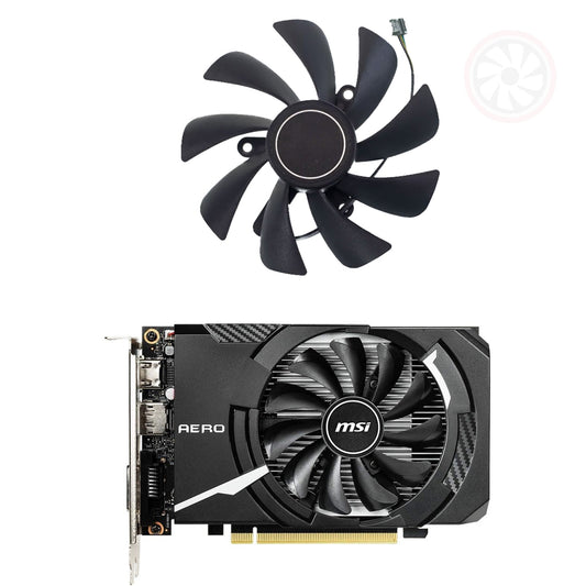 MSI RTX 2060 2070 AERO ITX GPU Fan Replacement - GPUCONNECT.COM