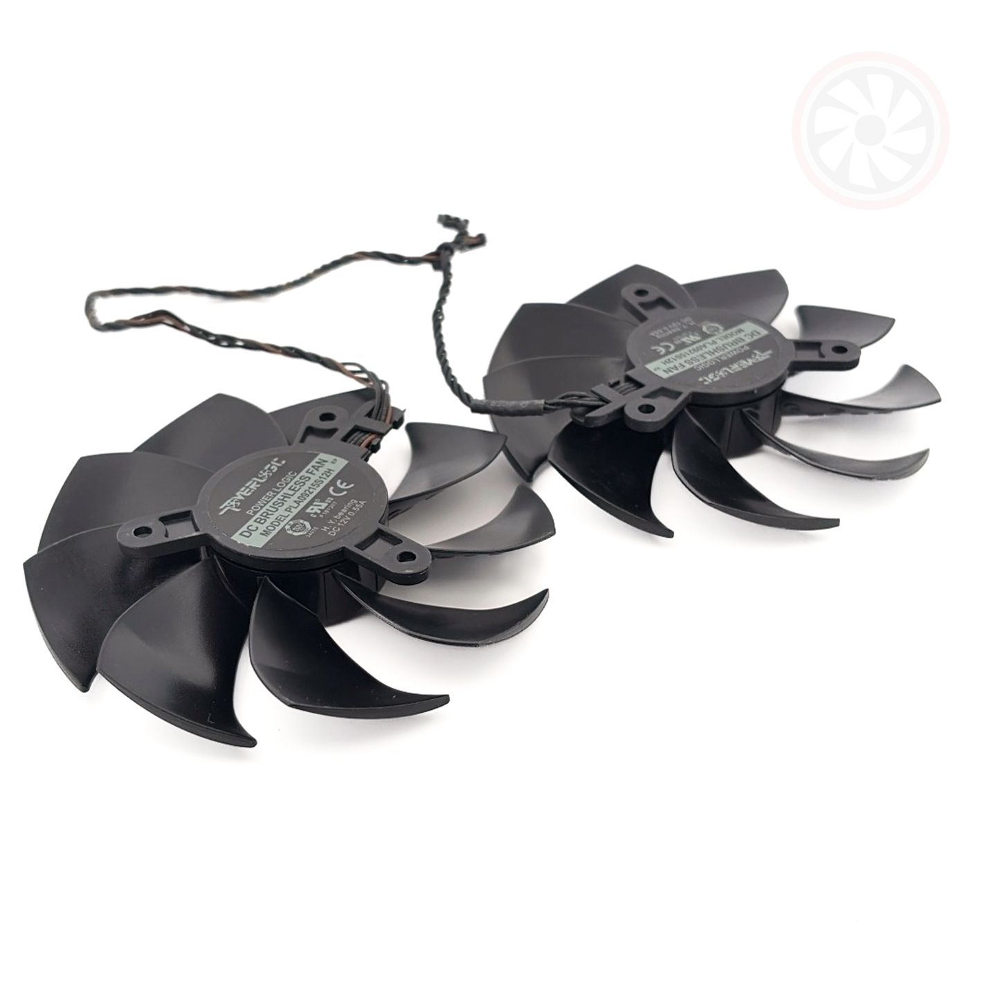 EVGA RTX 2060 2070 2080 2080Ti SUPER XC 15mm replacement GPU cooling fans set
