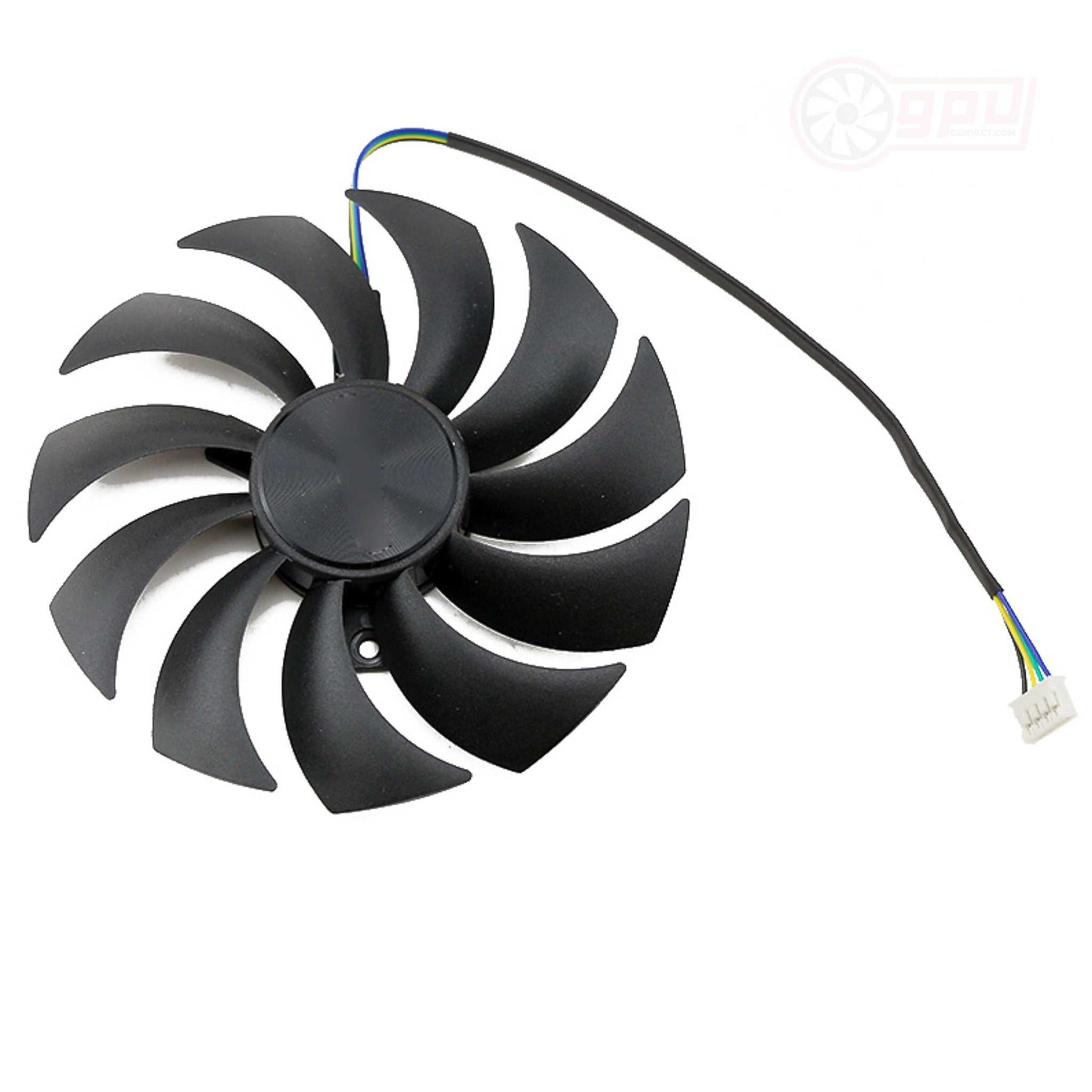 Zotac RTX 3070 Ti Twin Edge replacement GPU cooling fan with connector wire