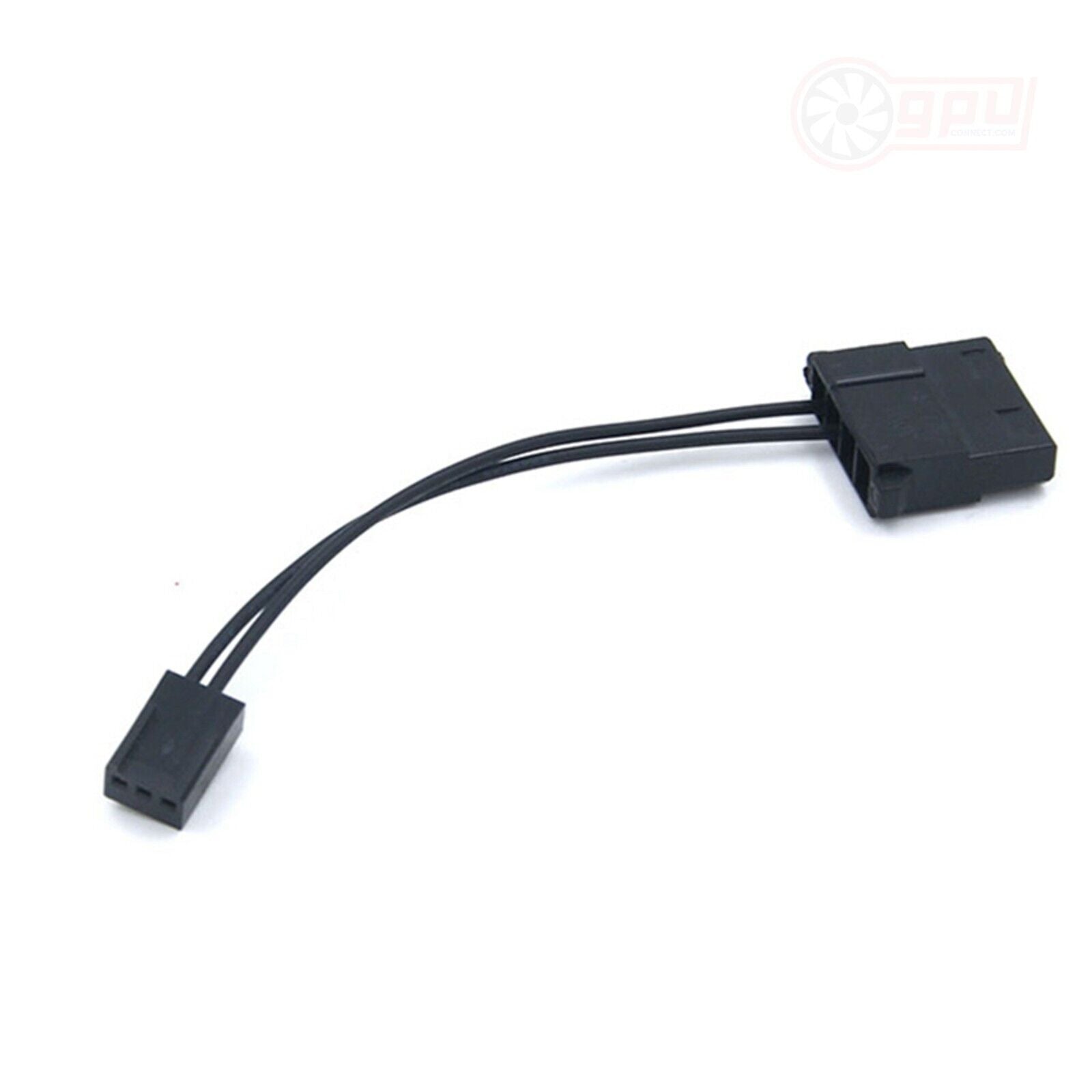 12V PWM Fan Header to IDE Molex Fan Power Adapter Cable Connector Converter PSU - GPUCONNECT.COM