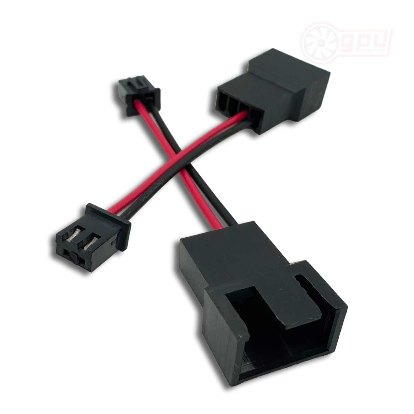 2-Pin to 4-Pin Fan Adapter Cable - JST XH 2.54mm - 5cm - GPUCONNECT.COM