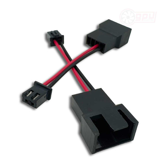 2-Pin to 4-Pin Fan Adapter Cable - JST XH 2.54mm - 5cm - GPUCONNECT.COM