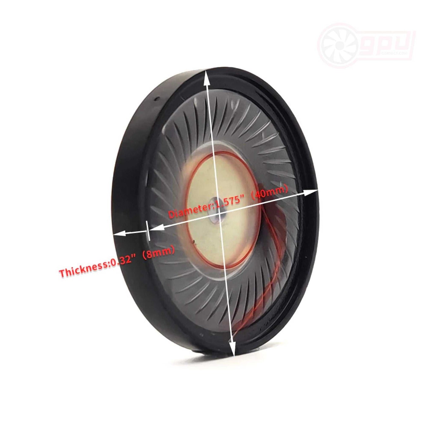 40mm Headphone Speaker Driver Replacement - 32ohm for Bose / Razer / Marshall / AKG - GPUCONNECT.COM
