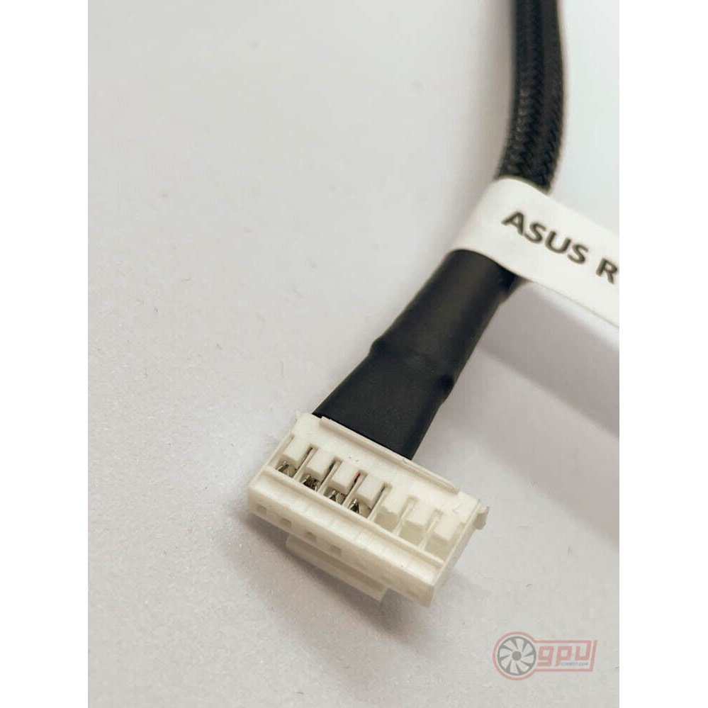 Asus 3070 DUAL RTX 7 pin to 4 pin PWM FAN Deshroud Adapter Converter Connector BLACK V2 - GPUCONNECT.COM