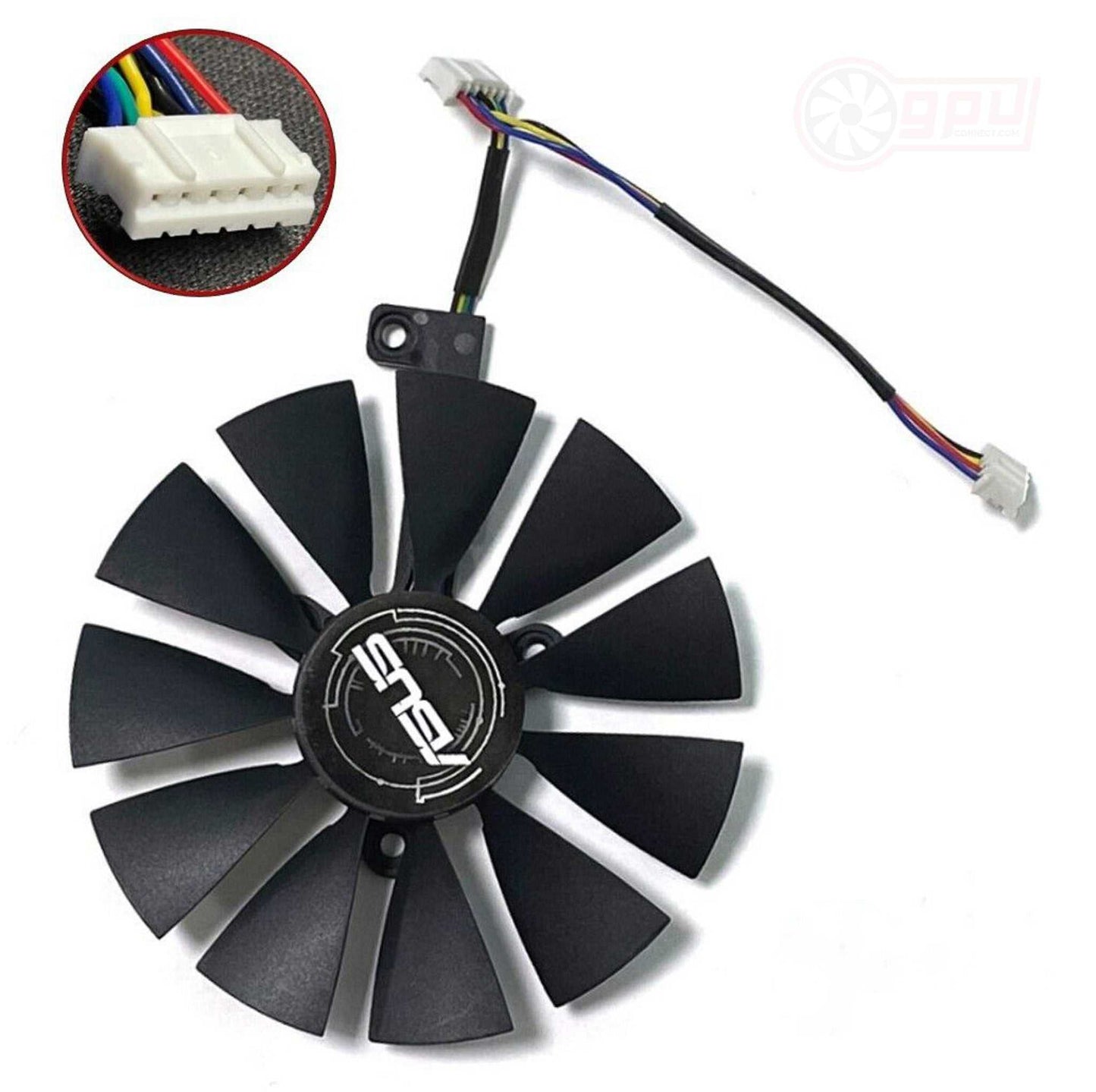 ASUS ROG STRIX RTX 2060 2070 GAMING Replacement GPU Fan - GPUCONNECT.COM