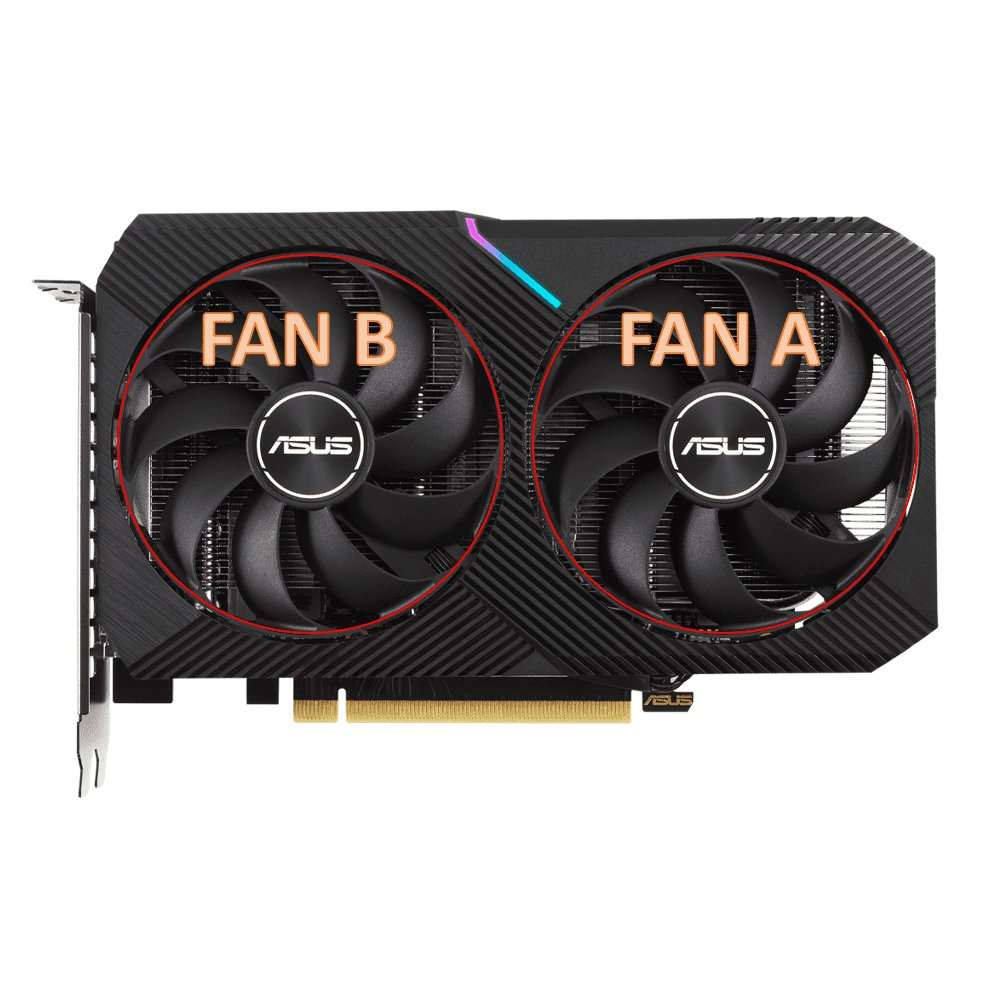 Asus RTX 2060 2070 DUAL Mini OC / GTX 1660 Super GPU Fan Set - GPUCONNECT.COM
