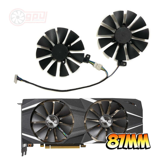 ASUS RTX 2080 TI Dual OC Fan Replacement - GPUCONNECT.COM