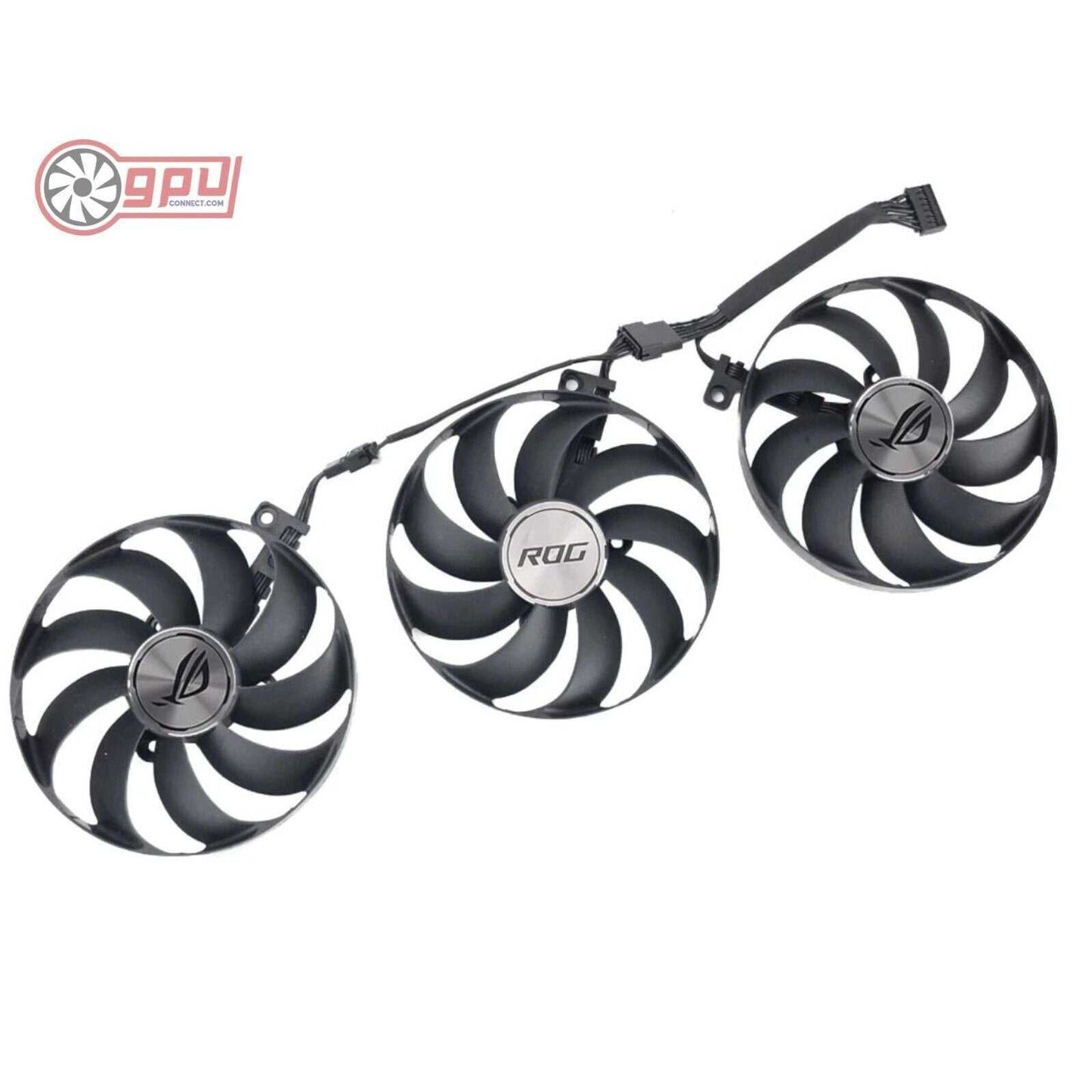 ASUS RTX ROG 3050 3060 STRIX Replacement Cooling Fan Set 88mm T129215BU (7 Pin) - GPUCONNECT.COM
