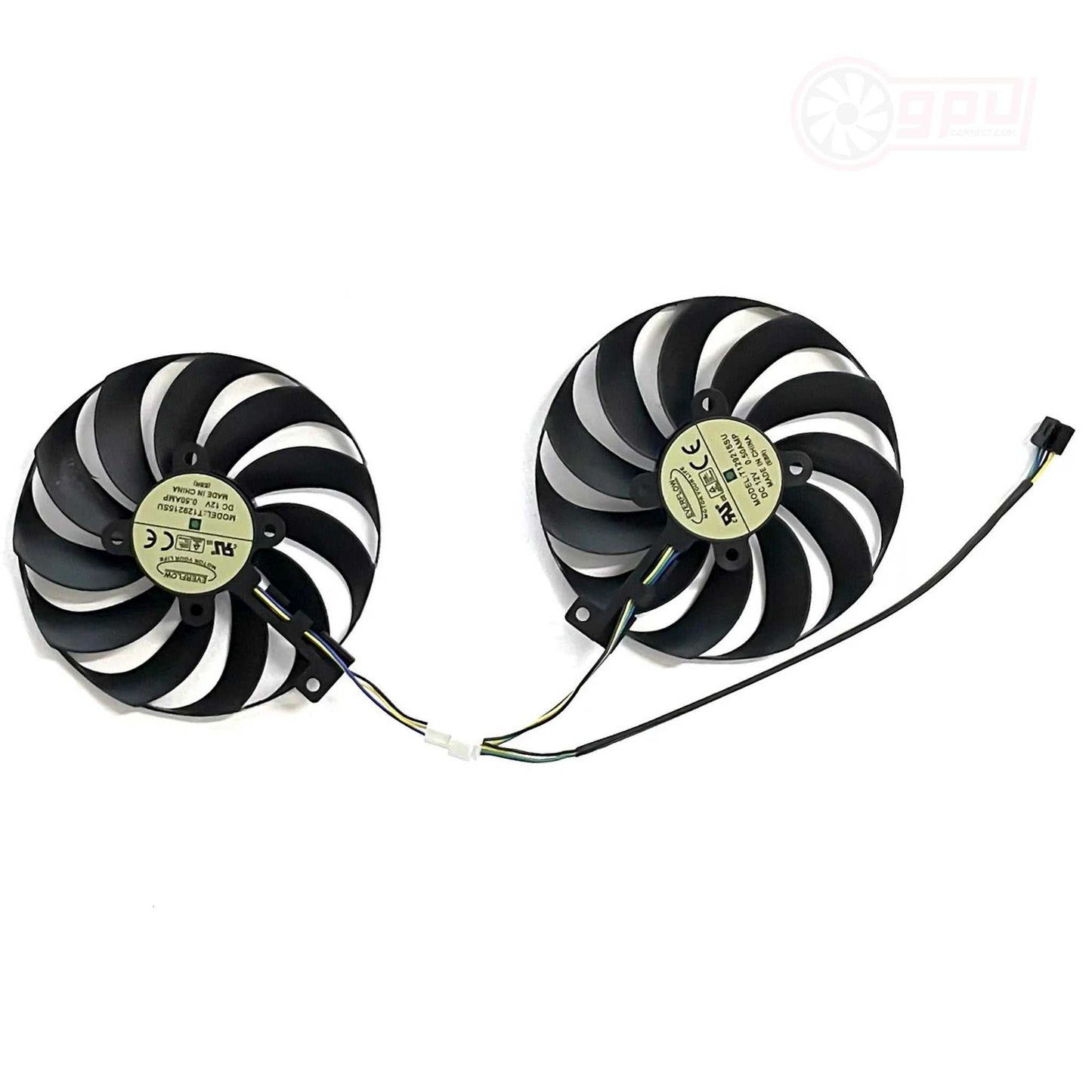 ASUS RX 5600 5700 XT DUAL EVO OC Replacement GPU Fan - GPUCONNECT.COM