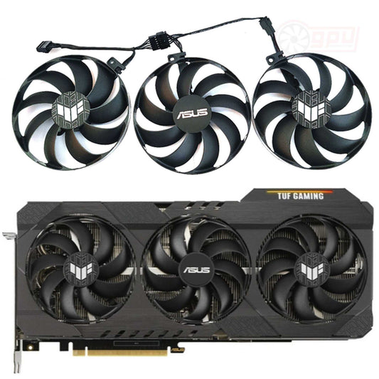 ASUS TUF GAMING RTX 3060 3070 3080 Ti Replacement Fan Set - GPUCONNECT.COM