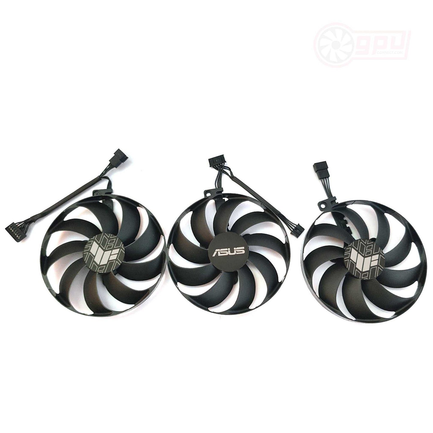 ASUS TUF GAMING RTX 3060 3070 3080 Ti Replacement Fan Set - GPUCONNECT.COM