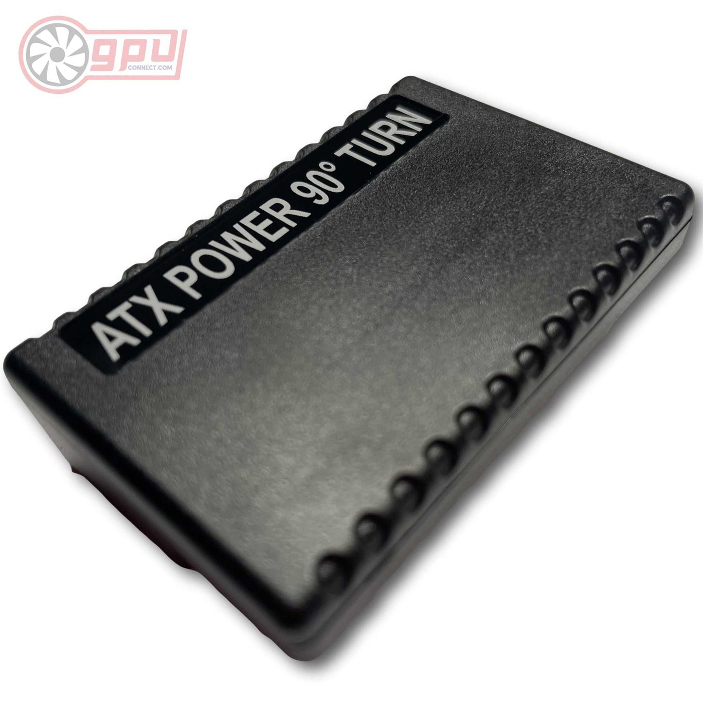 ATX 24 Pin Female to 24 Pin Male 90 Degree Right Angle Power Connector Adapter V2 - GPUCONNECT.COM