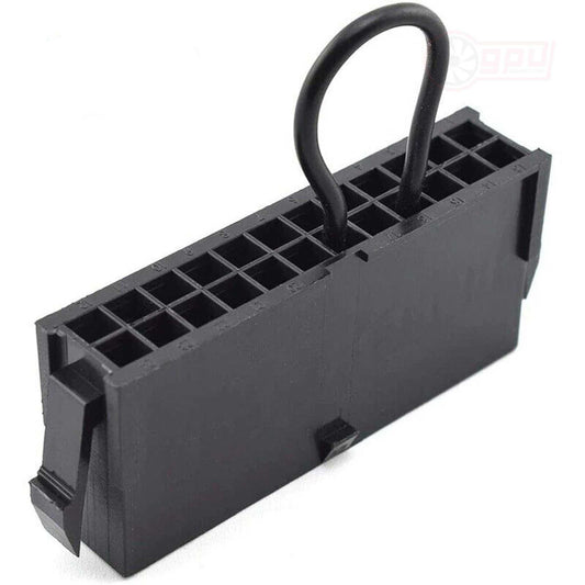 ATX 24 Pin Power Jump Start Bridging Connector Watercooling Adapter Plug - GPUCONNECT.COM