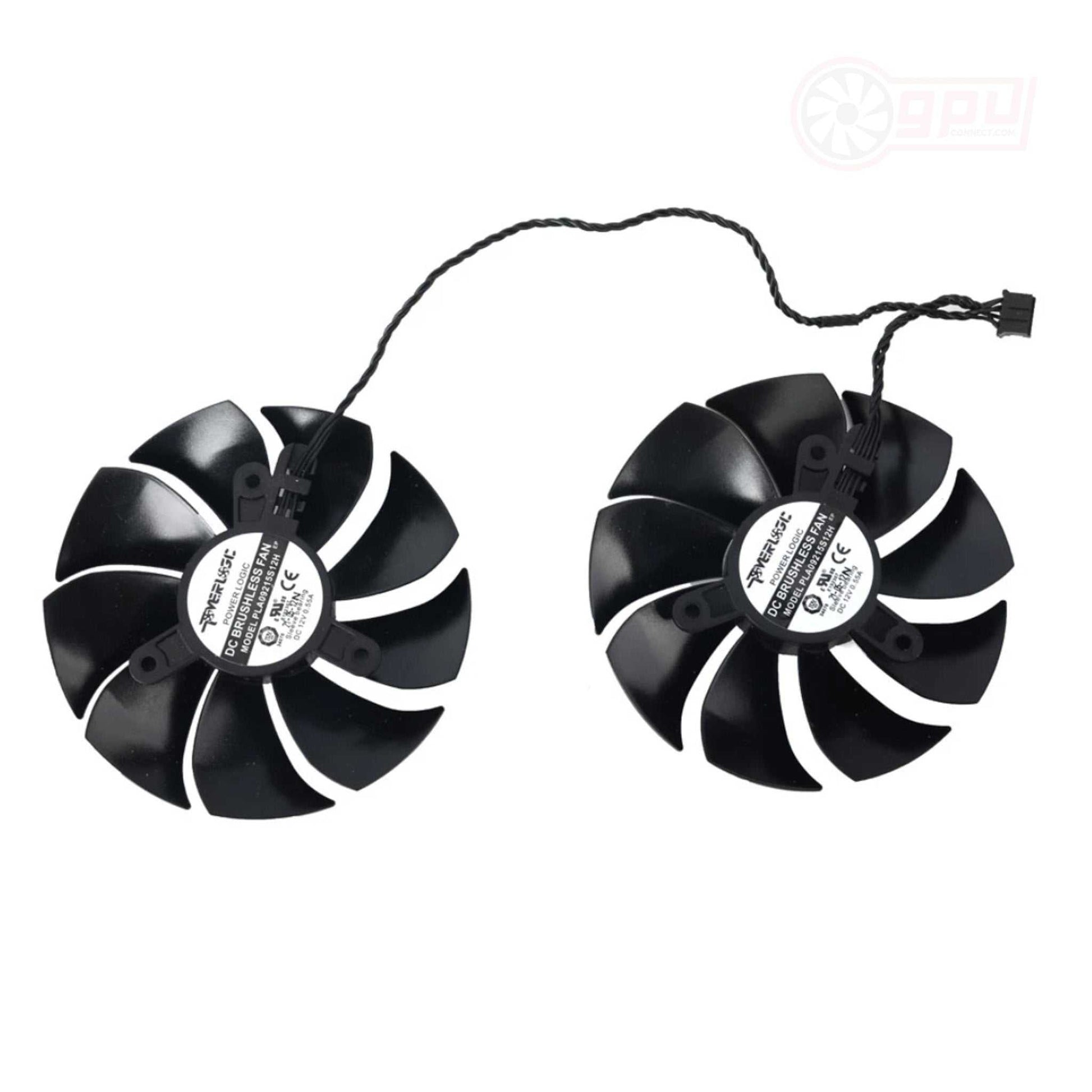 EVGA RTX 2060 KO GTX 1660 Ti 1650 1660 SC ULTRA Gaming Replacement Fans - GPUCONNECT.COM