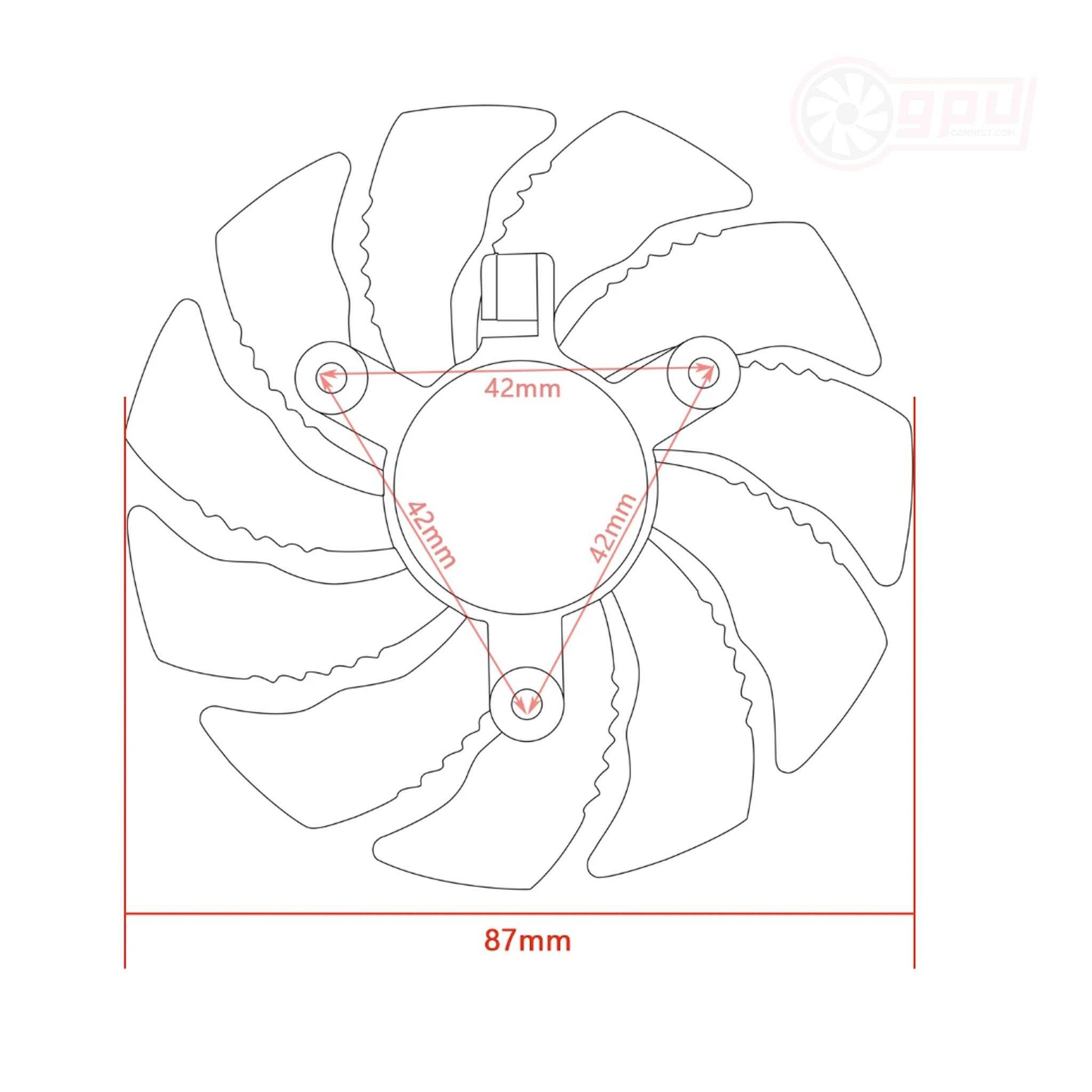 EVGA RTX 2060 KO GTX 1660 Ti 1650 1660 SC ULTRA Gaming Replacement Fans - GPUCONNECT.COM