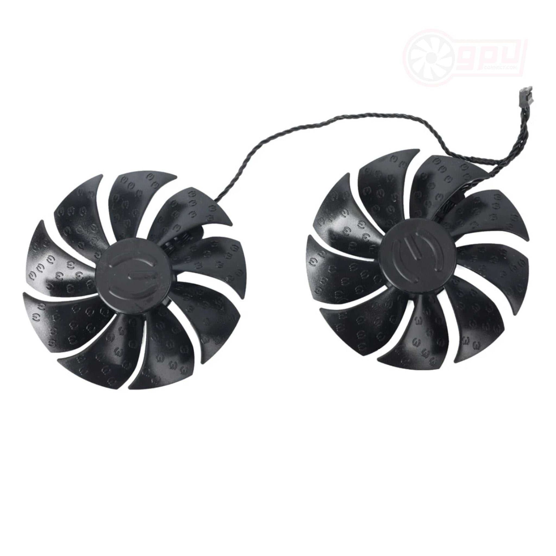 EVGA RTX 2060 KO GTX 1660 Ti 1650 1660 SC ULTRA Gaming Replacement Fans - GPUCONNECT.COM