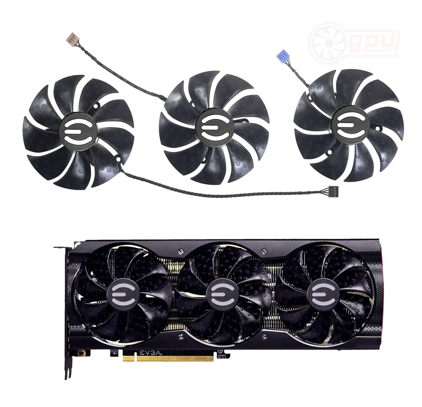 EVGA RTX 3070 3080 3090 XC3 ULTRA GAMING Graphics Card Fan (15mm) - GPUCONNECT.COM