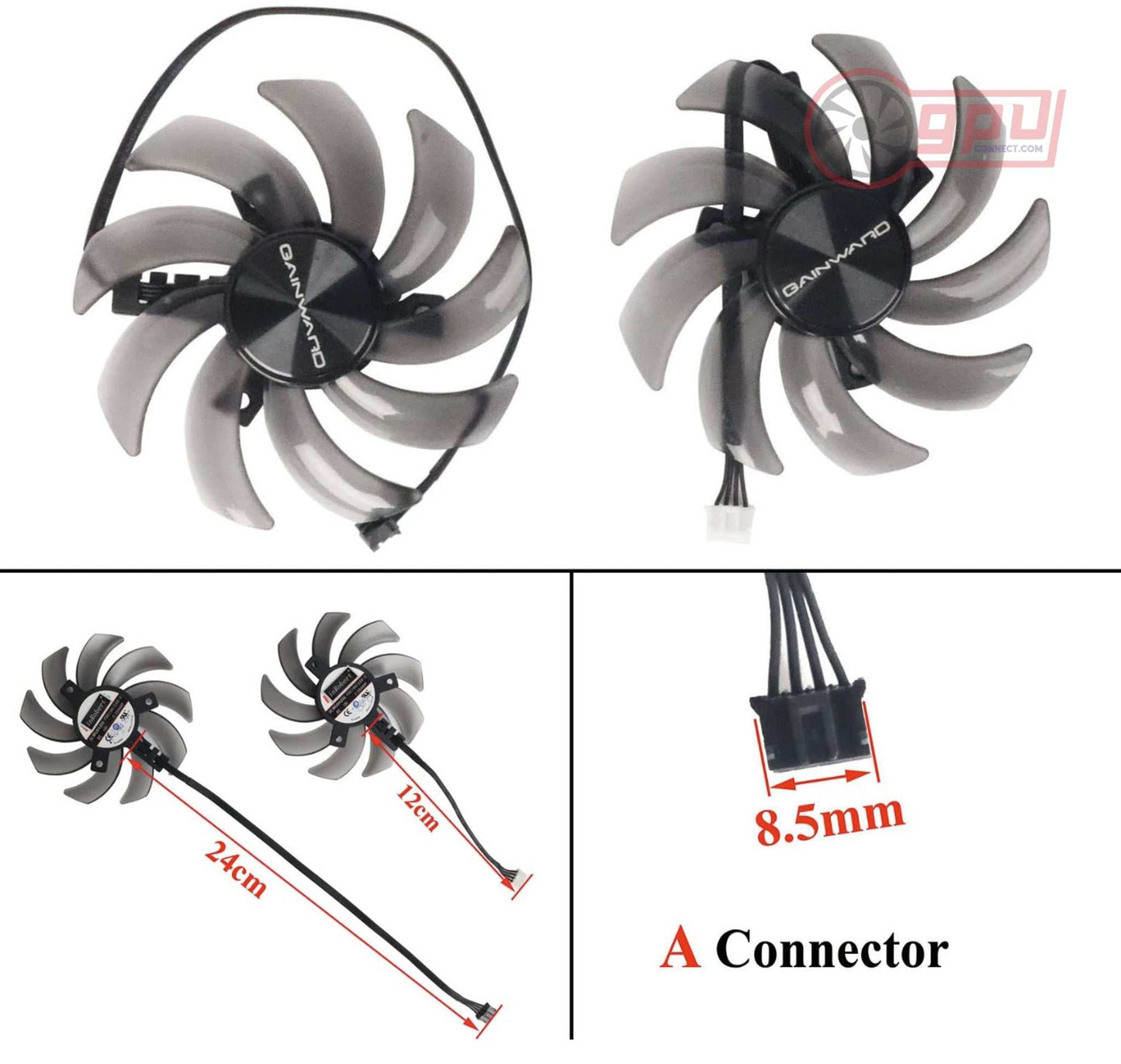 Gainward RTX 2060 2070 SUPER Ghost Replacement Graphics Card Cooler - GPUCONNECT.COM