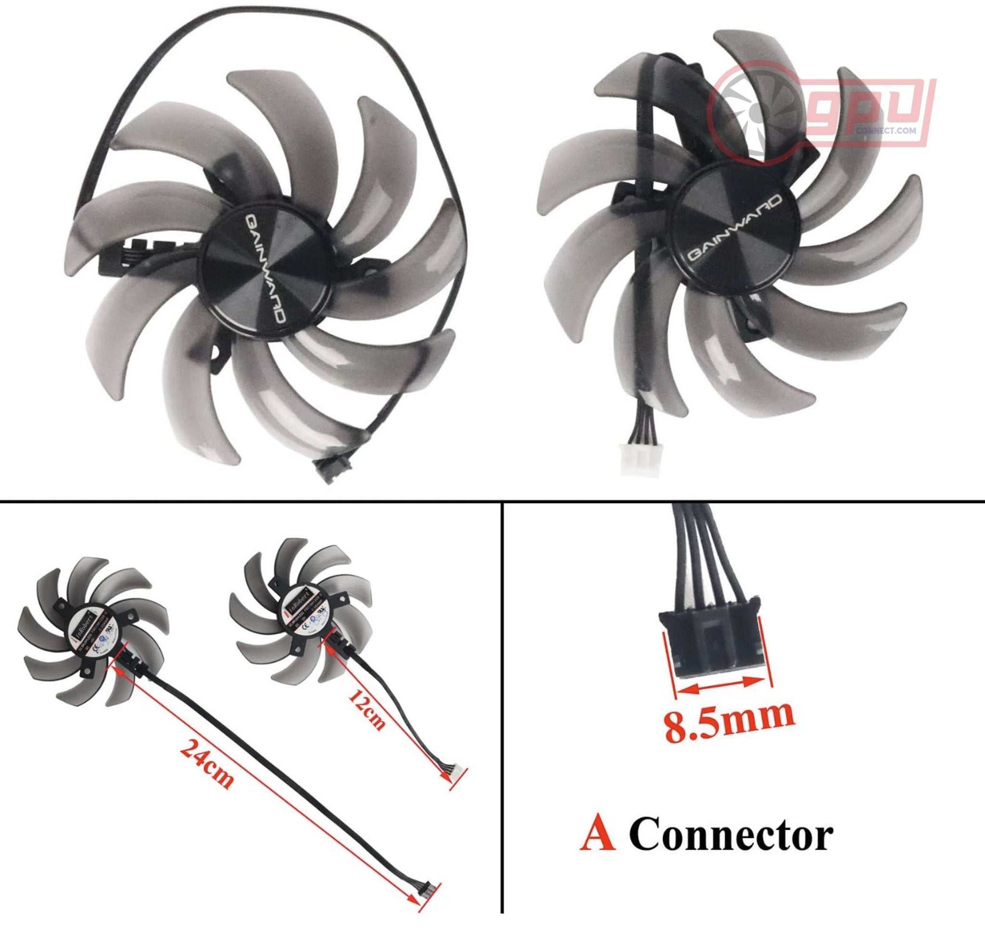 Gainward RTX 2060 2070 SUPER Ghost Replacement Graphics Card Cooler - GPUCONNECT.COM