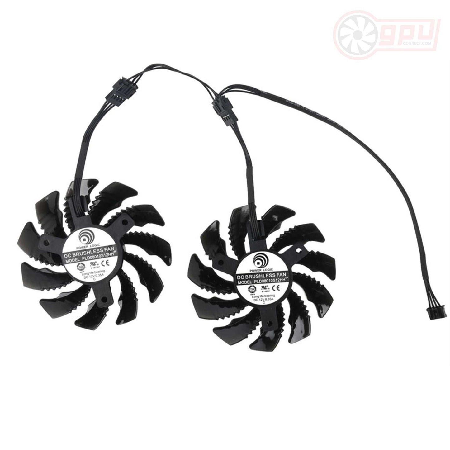 Gigabyte GTX 1050 1050Ti RX 550 560 Fan (78mm) - GPUCONNECT.COM