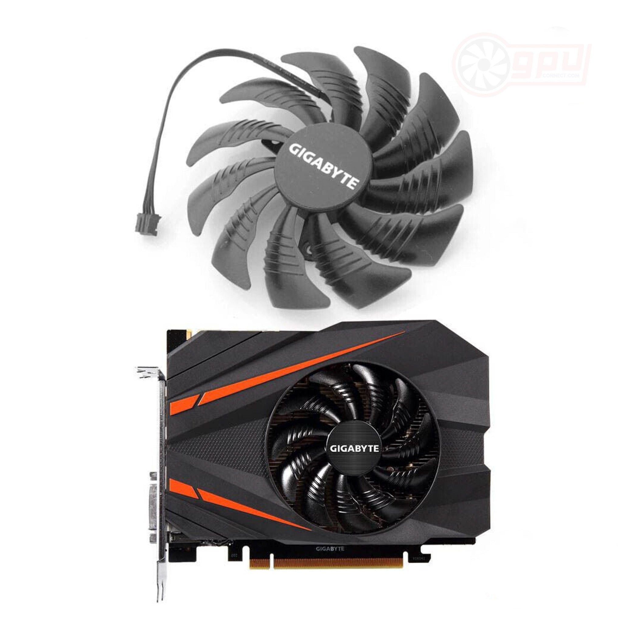 GIGABYTE GTX 1060 1080 MINI ITX Replacement Cooling Fan – GPUCONNECT.COM