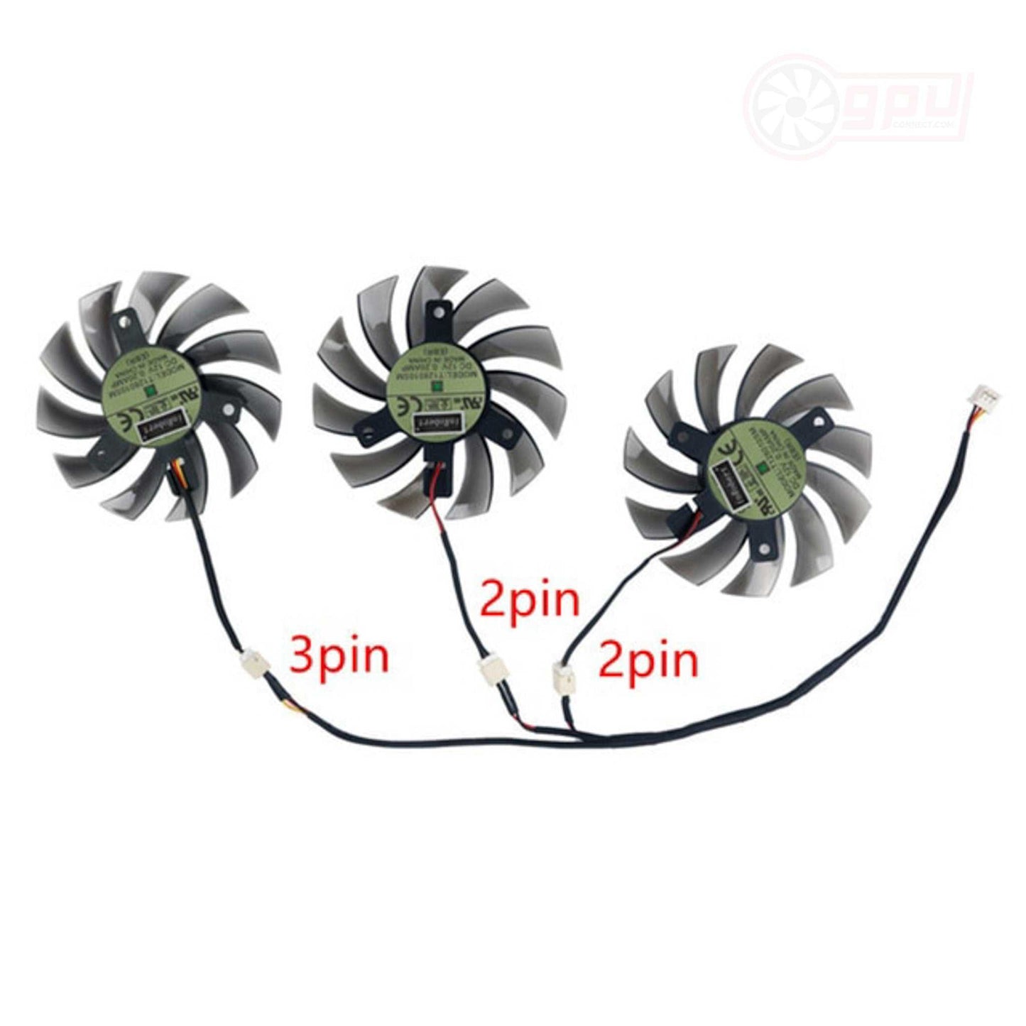 Gigabyte Radeon R9 270X 280X 290X WINDFORCE 3X Graphics Card Fan - GPUCONNECT.COM