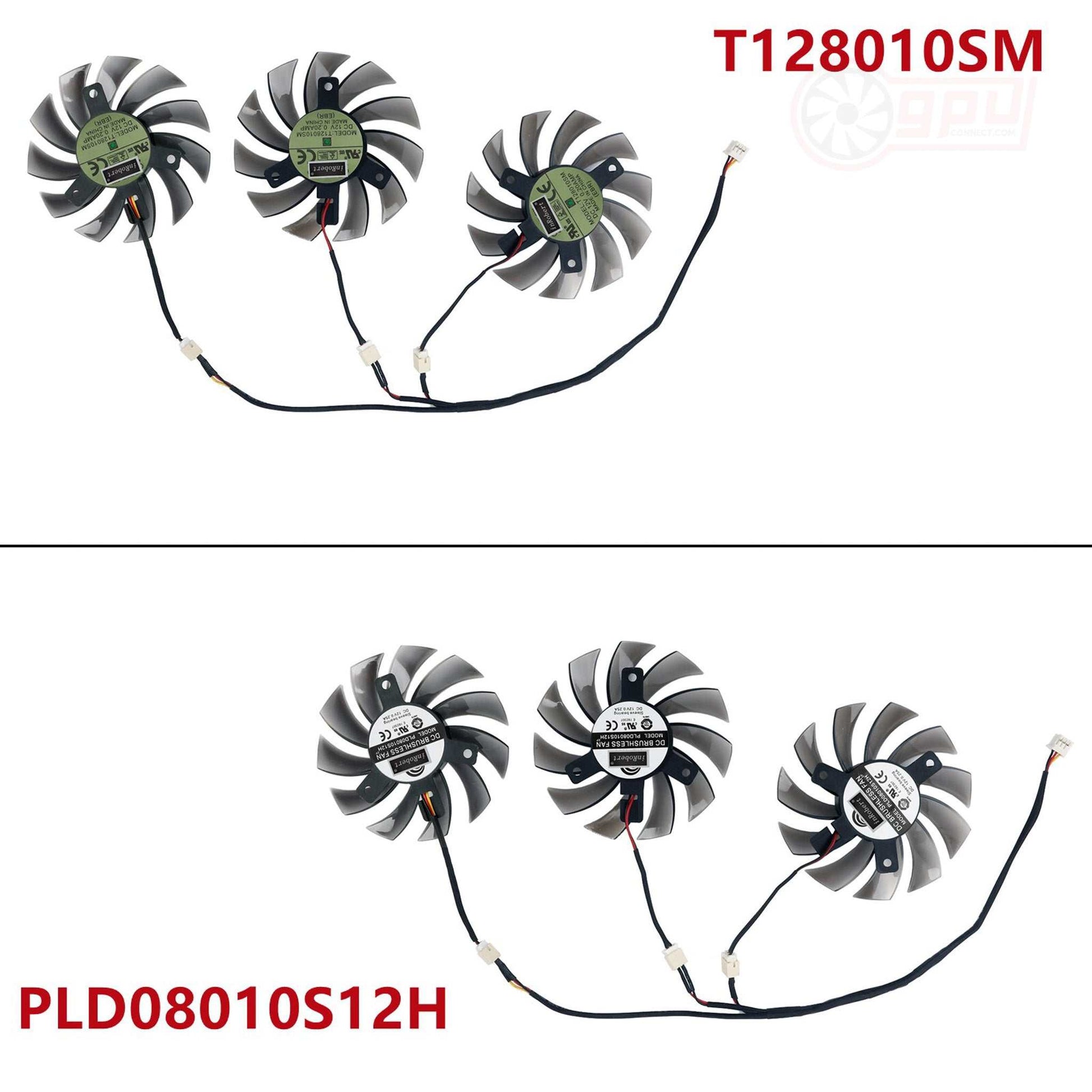 Gigabyte Radeon R9 270X 280X 290X WINDFORCE 3X Graphics Card Fan - GPUCONNECT.COM