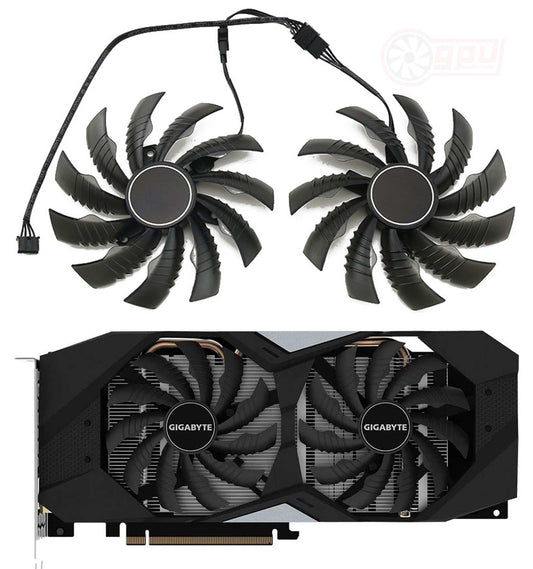 Gigabyte RTX 3060 2070 2060 GTX 1660 Ti EAGLE/SUPER WINDFORCE Fan - GPUCONNECT.COM